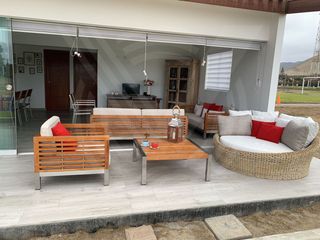 Foto 1 de LISTA PARA DISFRUTAR!! CASA AMOBLADA EN CONDOMINIO DE CHOCAYA CON FINOS ACABADOS (CAMPO/PLAYA)