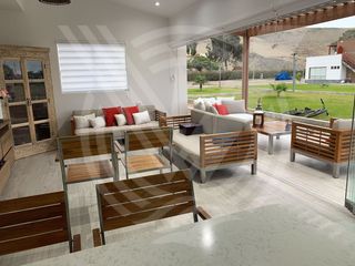 Foto 2 de LISTA PARA DISFRUTAR!! CASA AMOBLADA EN CONDOMINIO DE CHOCAYA CON FINOS ACABADOS (CAMPO/PLAYA)