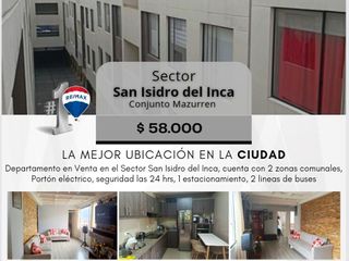 Se Vende Departamento en el Sector San Isidro del Inca