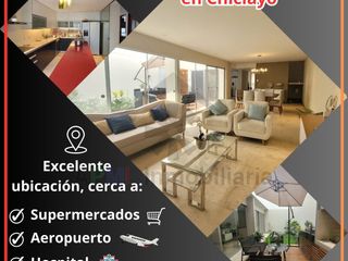 Foto 1 de VENTA DE CASA MODERNA CON ESTACIONAMIENTO Y FRENTE A PARQUE EN CHICLAYO