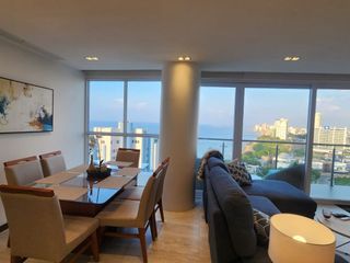 VENDO HERMOSO DEPARTAMENTO, MUEBLES FINOS VISTA AL MAR