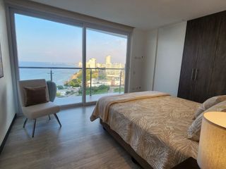 VENDO HERMOSO DEPARTAMENTO, MUEBLES FINOS VISTA AL MAR