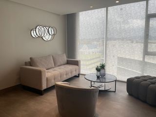 VENTA SUITE AMOBLADA EDIFICIO AGORA XXI FRENTE MALL DEL SOL $ 160,000