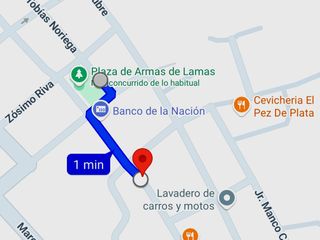 Foto 12 de Lamas acoge bien a los visitantes, es un lugar increíble para vivir. La casa está a solo una cuadra de su Plaza.