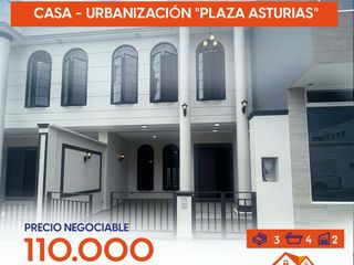 Foto 1 de VENTA DE CASA - URBANIZACIÓN PLAZA ASTURIAS - SANTO DOMINGO