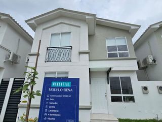 Foto 2 de Venta de Casa Siena 4 Dorm. En Manantial de Casalaguna/Vial 1 -av. Leon F.Cordero Cerca Rioc. Dorado