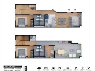 Foto 6 de VENTA DE DPTO EN PRE VENTA LA CALERA DE SURQUILLO