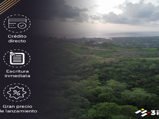 Lote de 1017,6 m2 de oferta en manglaralto