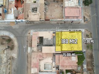 Terreno Comercial en venta de 180 m2 en SAN BARTOLO
