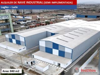 Alquiler de Nave Industrial (840 M²) - Lurín