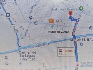 Foto 19 de CERCA AL OVALO AV. JOSE GRANDA REMATO CASA COMO TERRENO 2 PISOS 200M2 $135 MIL DOLARES, VISTA CALLE, UNA CDRA. AVENIDA