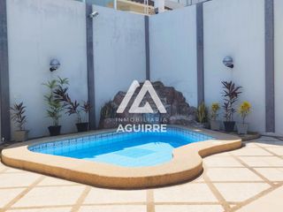EN ALQUILER: Lujosa casa con piscina en Ciudadela La Carolina, Machala