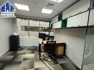 ALQUILO OFICINA AMOBLADA - 215  m2 - CENTRO EMPRESARIAL REAL SAN ISIDRO