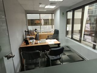 ALQUILO OFICINA AMOBLADA - 215  m2 - CENTRO EMPRESARIAL REAL SAN ISIDRO