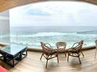 Foto 3 de ALQUILO PRECIOSO DPTO AMOBLADO, EN EXCLUSIVO CONDOMINIO NAMUA FRENTE A PLAYA SAN BARTOLO. CON TERRAZA FRENTE AL MAR ☀️🏖️