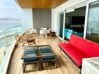 Foto 7 de ALQUILO PRECIOSO DPTO AMOBLADO, EN EXCLUSIVO CONDOMINIO NAMUA FRENTE A PLAYA SAN BARTOLO. CON TERRAZA FRENTE AL MAR ☀️🏖️