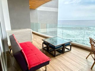 Foto 4 de ALQUILO PRECIOSO DPTO AMOBLADO, EN EXCLUSIVO CONDOMINIO NAMUA FRENTE A PLAYA SAN BARTOLO. CON TERRAZA FRENTE AL MAR ☀️🏖️