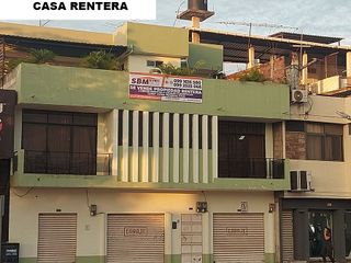 En Machala en Av. 25 de Junio y Babahoyo se Vende Casa Rentera Comercial con 2 Locales Comerciales y 3 Departamentos