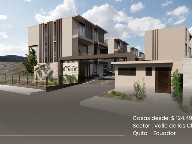 Foto 1 de Casas en venta sector la Armenia II - Valle de los chillos Proyecto Almana