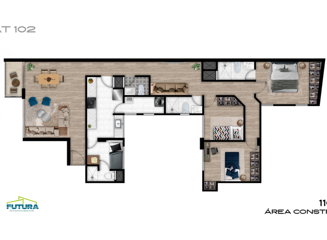 Departamento en Venta en Higuereta - Widok 5