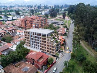Suites de venta edificio Ribera , Cuenca - Frente al río Tomebamba